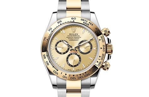 Rolex Cosmograph Daytona watch: Oystersteel and yellow gold .